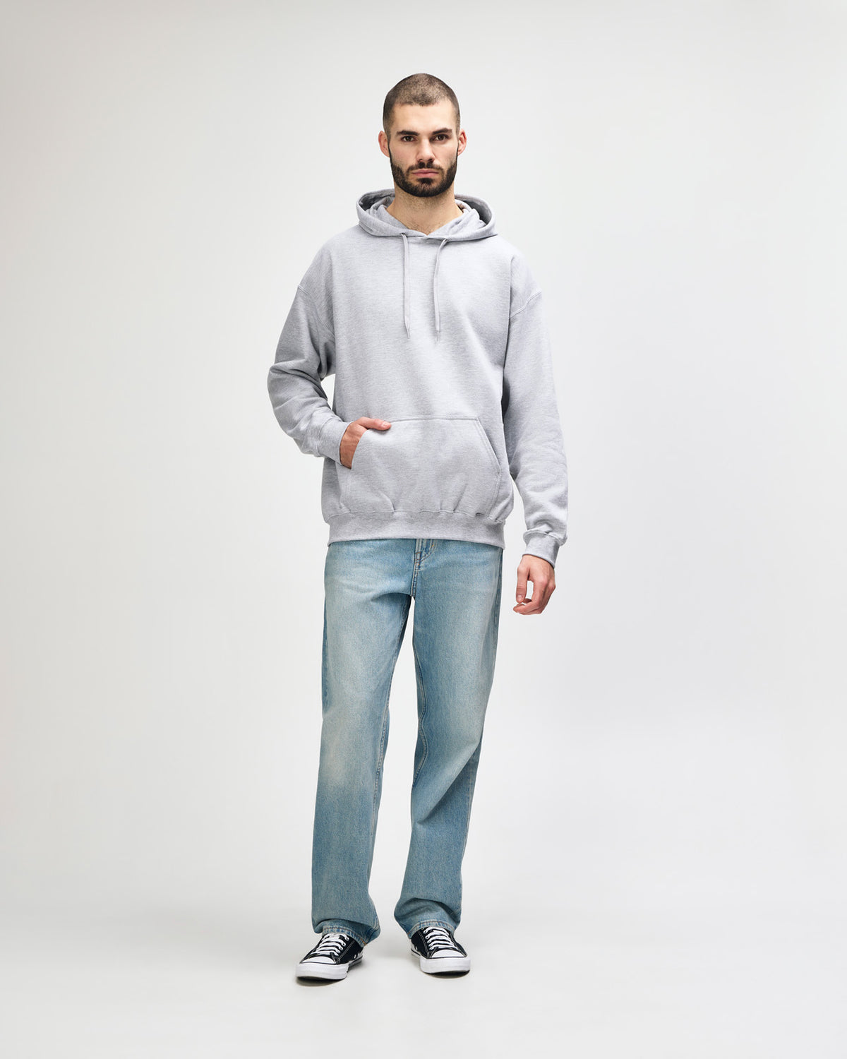 Gildan Softstyle Adult Hooded Sweatshirt - Sport Grey