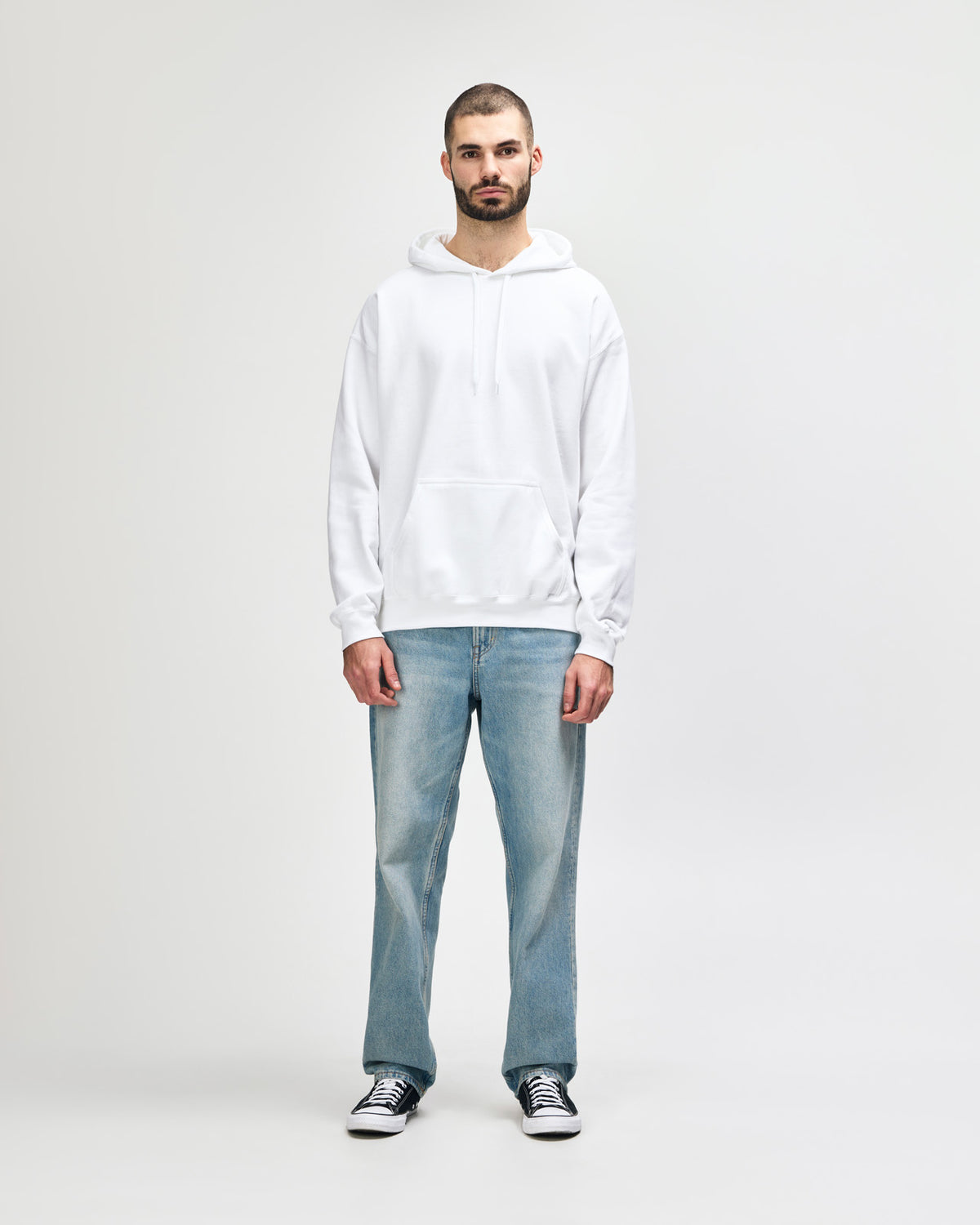 Gildan Softstyle Adult Hooded Sweatshirt - White