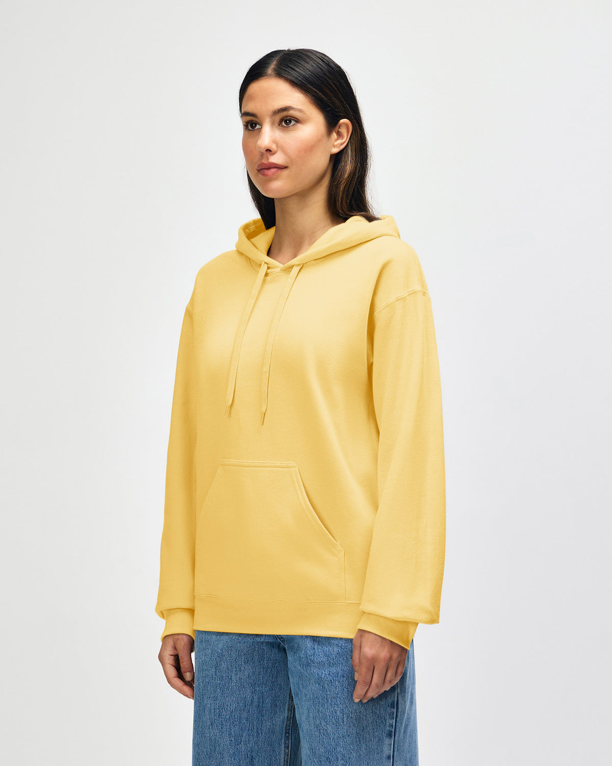 Gildan Softstyle Adult Hooded Sweatshirt - Yellow Haze