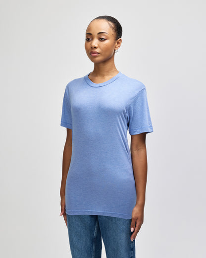 American Apparel Unisex Tri Blend T-Shirt - Athletic Blue