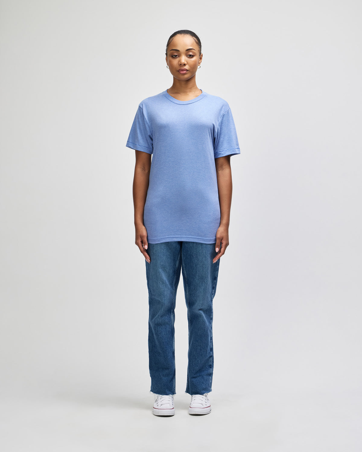 American Apparel Unisex Tri Blend T-Shirt - Athletic Blue