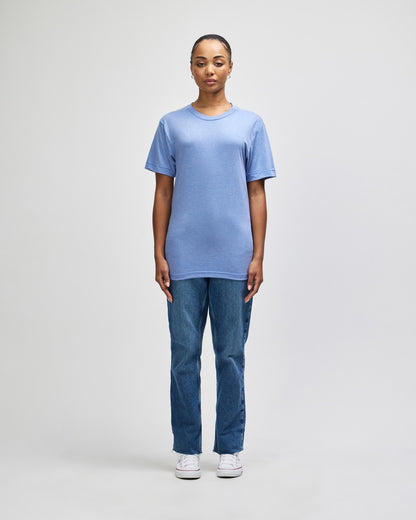 American Apparel Unisex Tri Blend T-Shirt - Athletic Blue