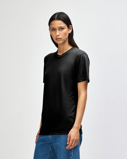 American Apparel Unisex Tri Blend T-Shirt - Tri-black