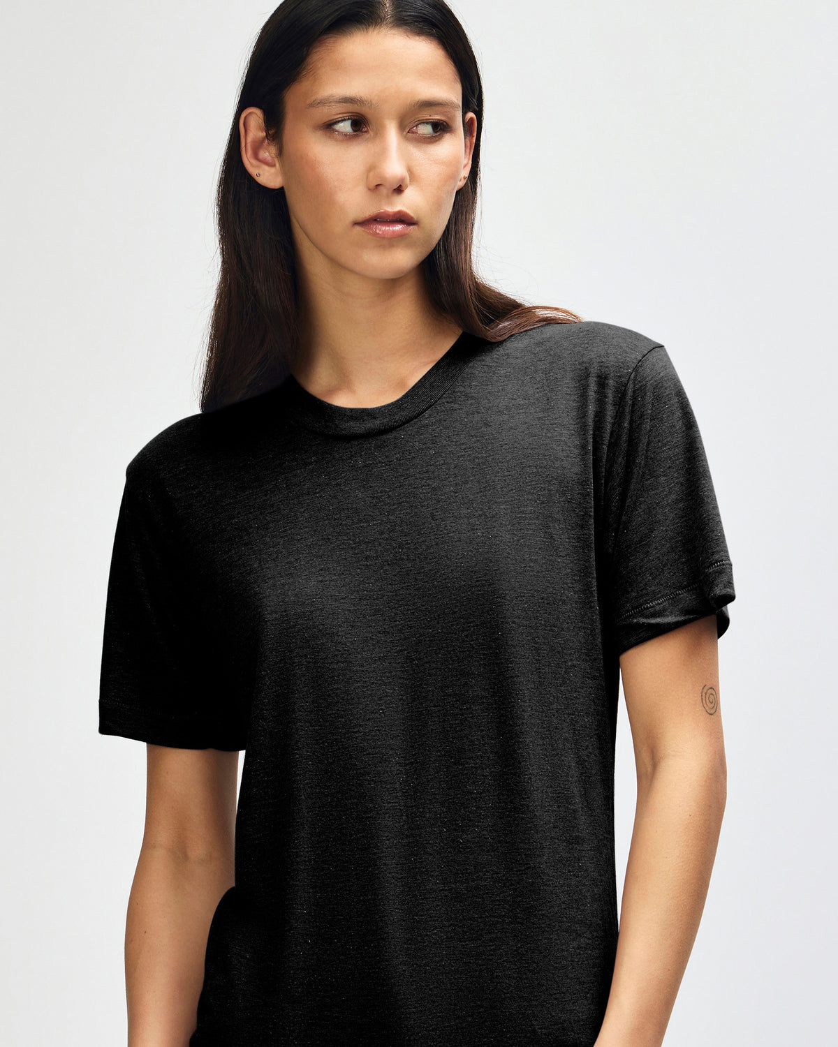 American Apparel Unisex Tri Blend T-Shirt - Tri-black