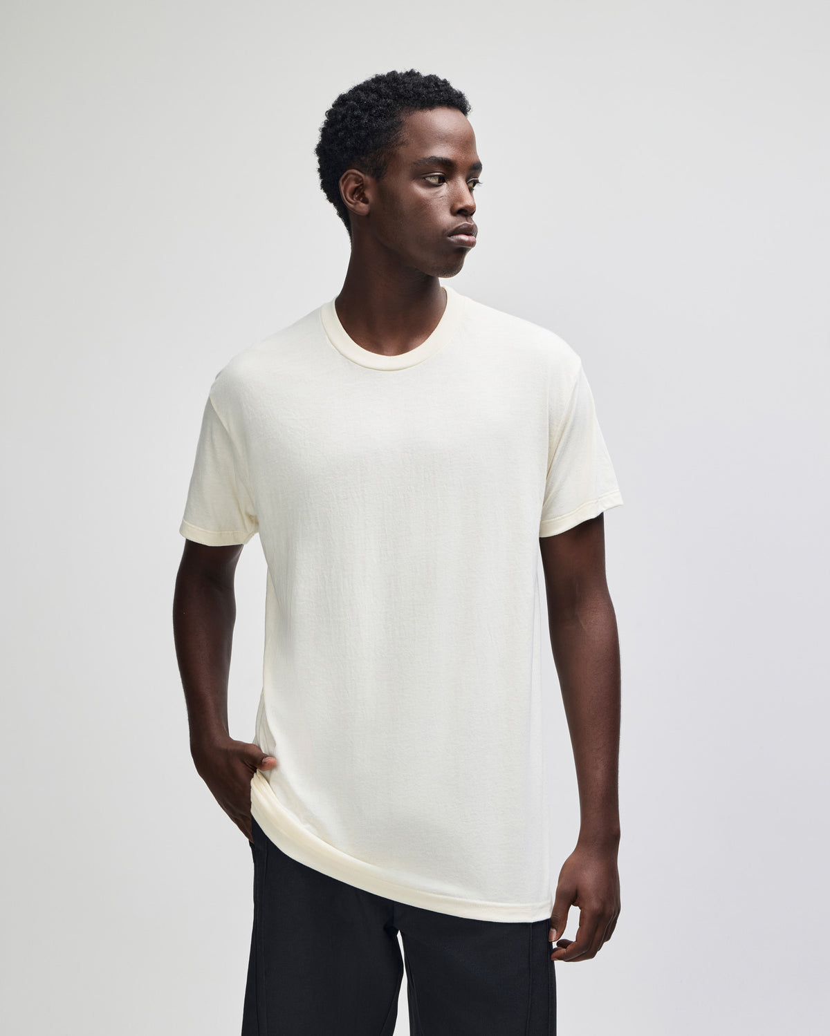 American Apparel Unisex Tri Blend T-Shirt - Tri-cream