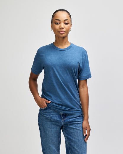 American Apparel Unisex Tri Blend T-Shirt - Tri-dusk