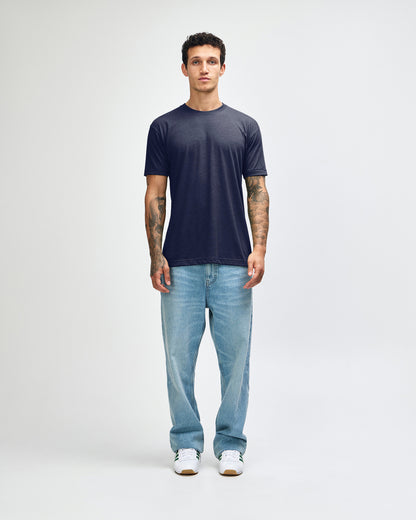 American Apparel Unisex Tri Blend T-Shirt - Tri-indigo