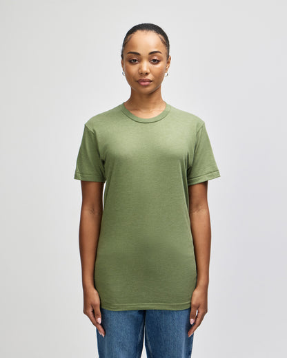 American Apparel Unisex Tri Blend T-Shirt - Tri-olive