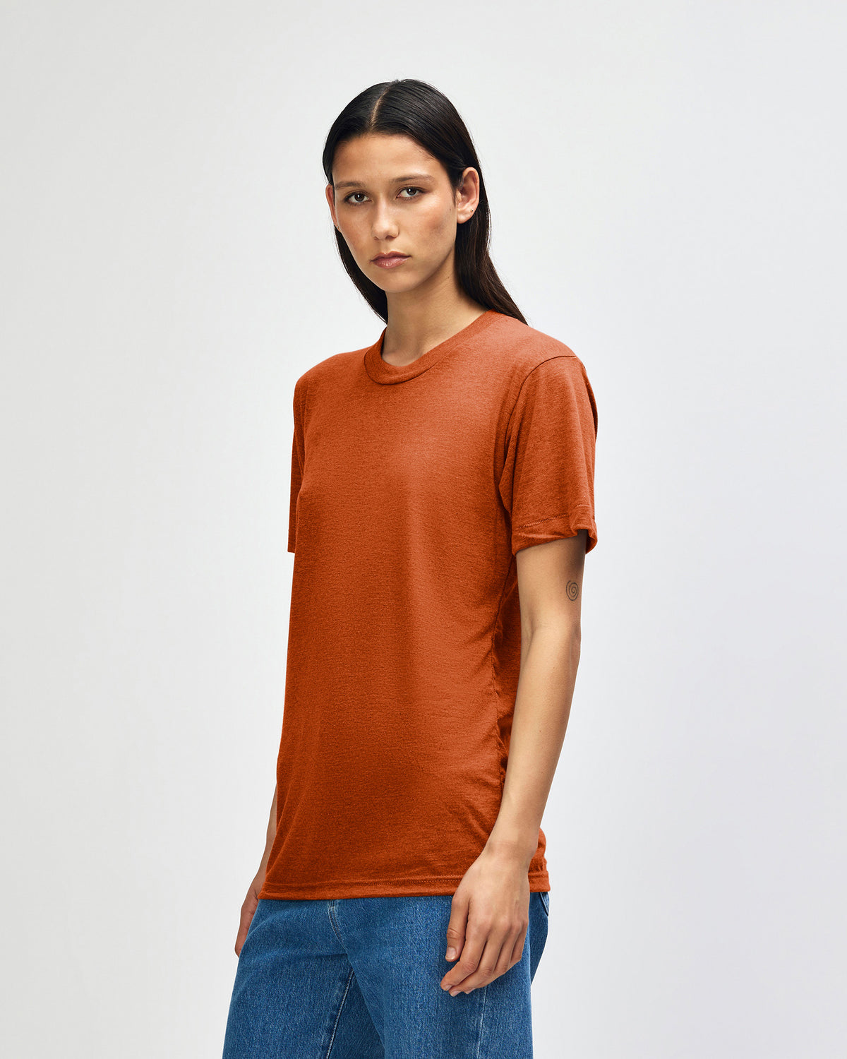American Apparel Unisex Tri Blend T-Shirt - Tri-rust
