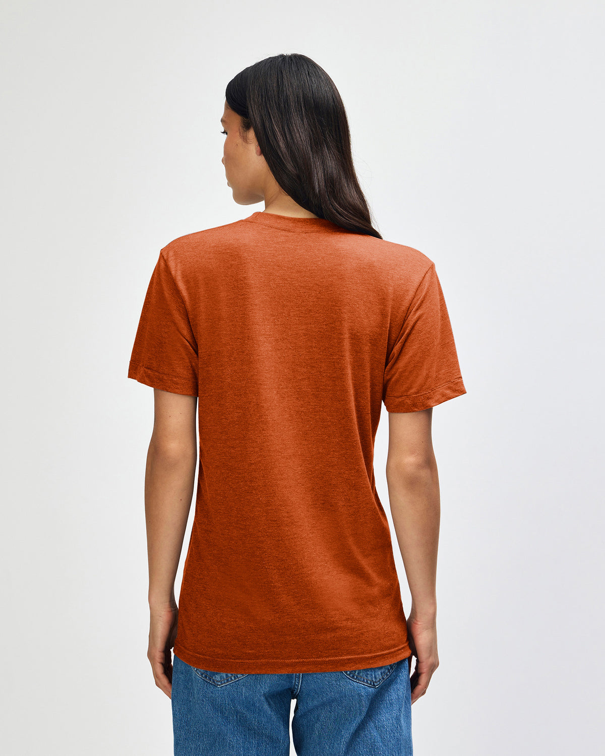 American Apparel Unisex Tri Blend T-Shirt - Tri-rust