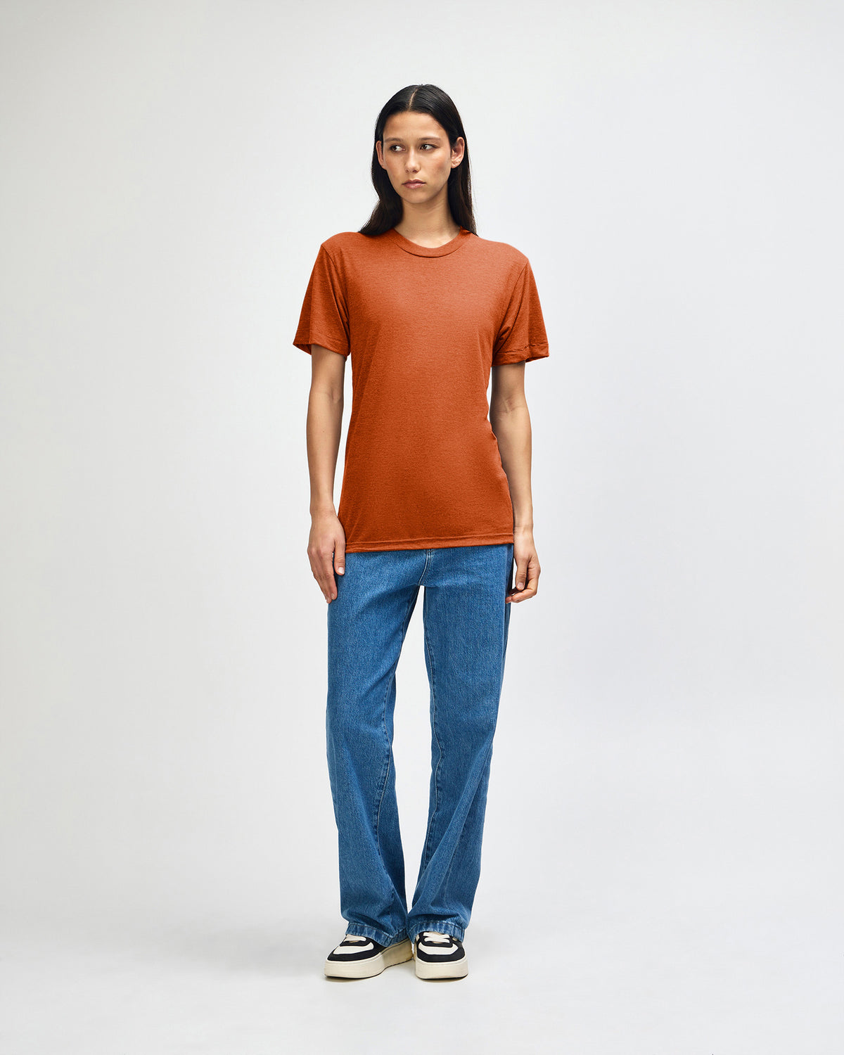 American Apparel Unisex Tri Blend T-Shirt - Tri-rust